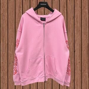 Classic Women's Balenciaga Hoodie Pink